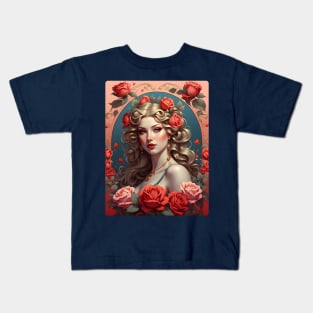 Aphrodite Goddess of Love Kids T-Shirt